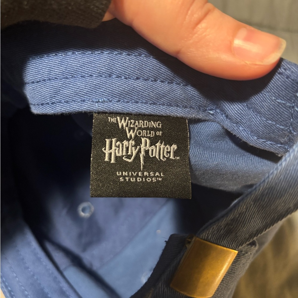 HARRY POTTER Universal Studios Blue Ravenclaw Quidditch Cap - Picture 3 of 4